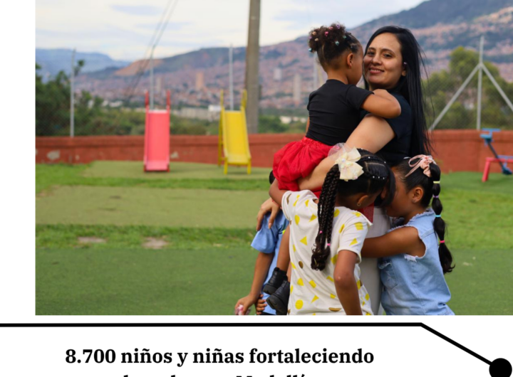 Más de 8.700 Niños y Niñas de Medellín Fortalecen Derechos y Prevención