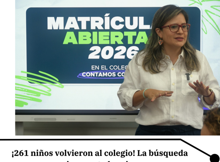 Búsqueda escolar: 261 niños regresan
