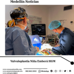 Hospital General Medellín opera corazón a niña Emberá