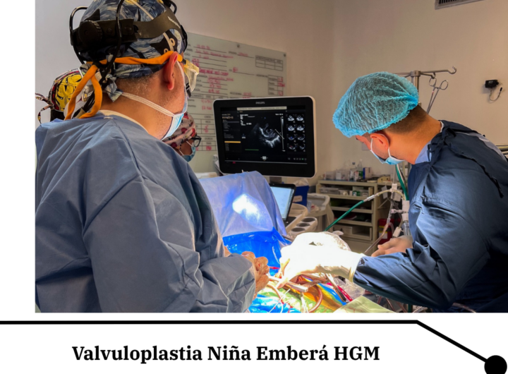 Hospital General Medellín opera corazón a niña Emberá