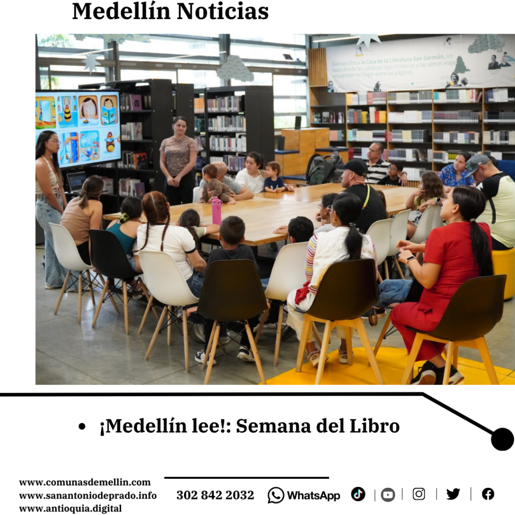 Medellín Celebra Semana Bibliotecas 2026