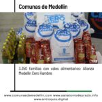 Alianza Medellín Cero Hambre: 3.350 Familias Reciben Vales Alimentarios en Comunas y Corregimientos