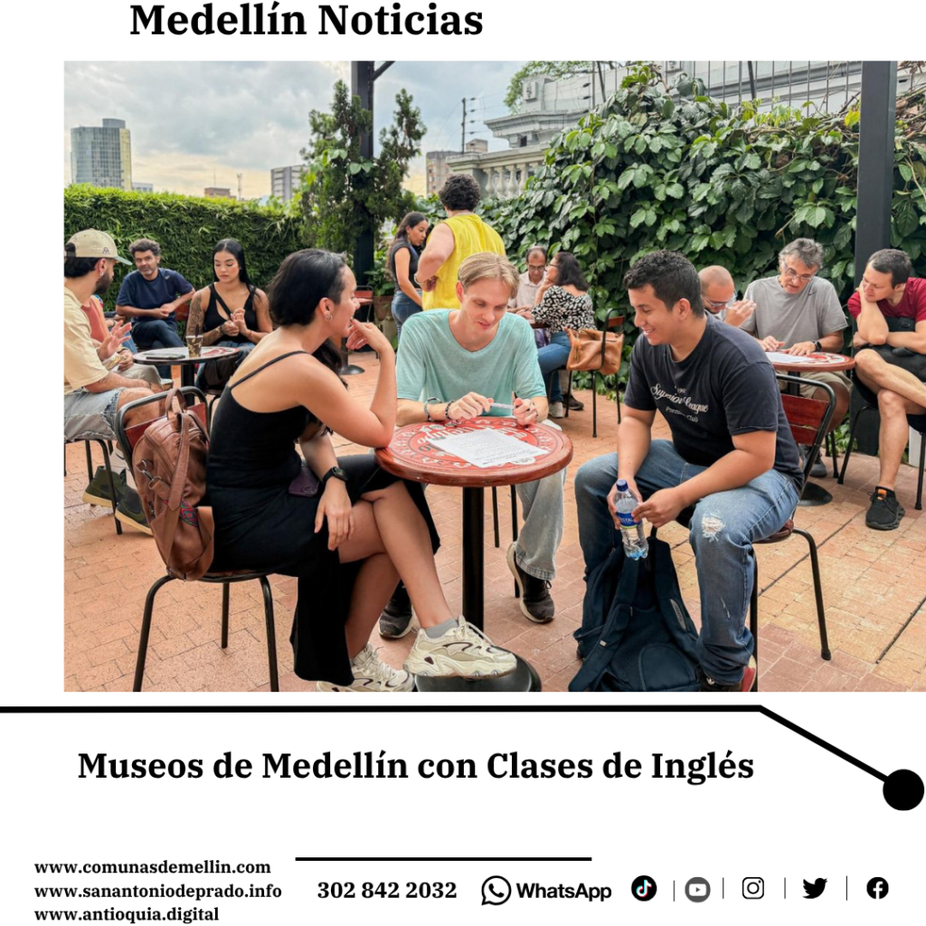 Museos y bibliotecas de Medellín refuerzan su programación con clubes de inglés y espacios para la salud mental