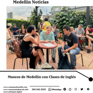 Museos y bibliotecas de Medellín refuerzan su programación con clubes de inglés y espacios para la salud mental