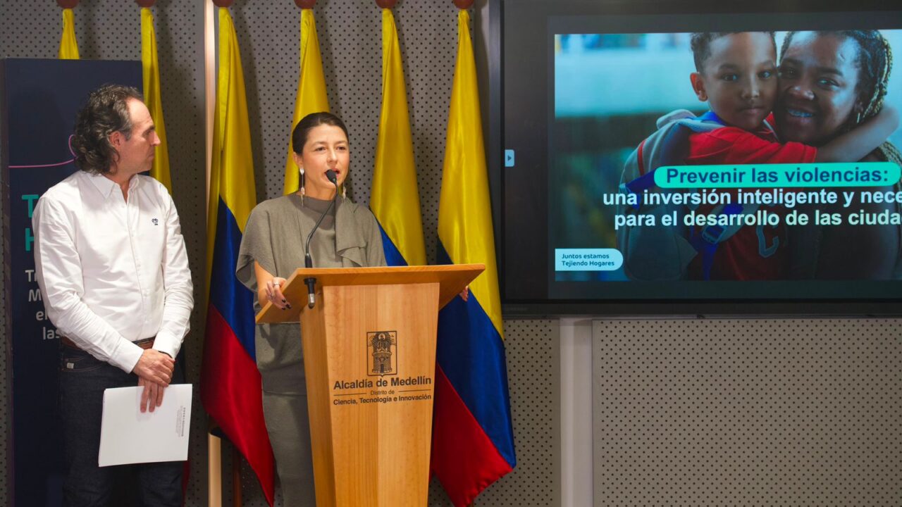 Campaña Alcaldía Medellín contra maltrato en hogares