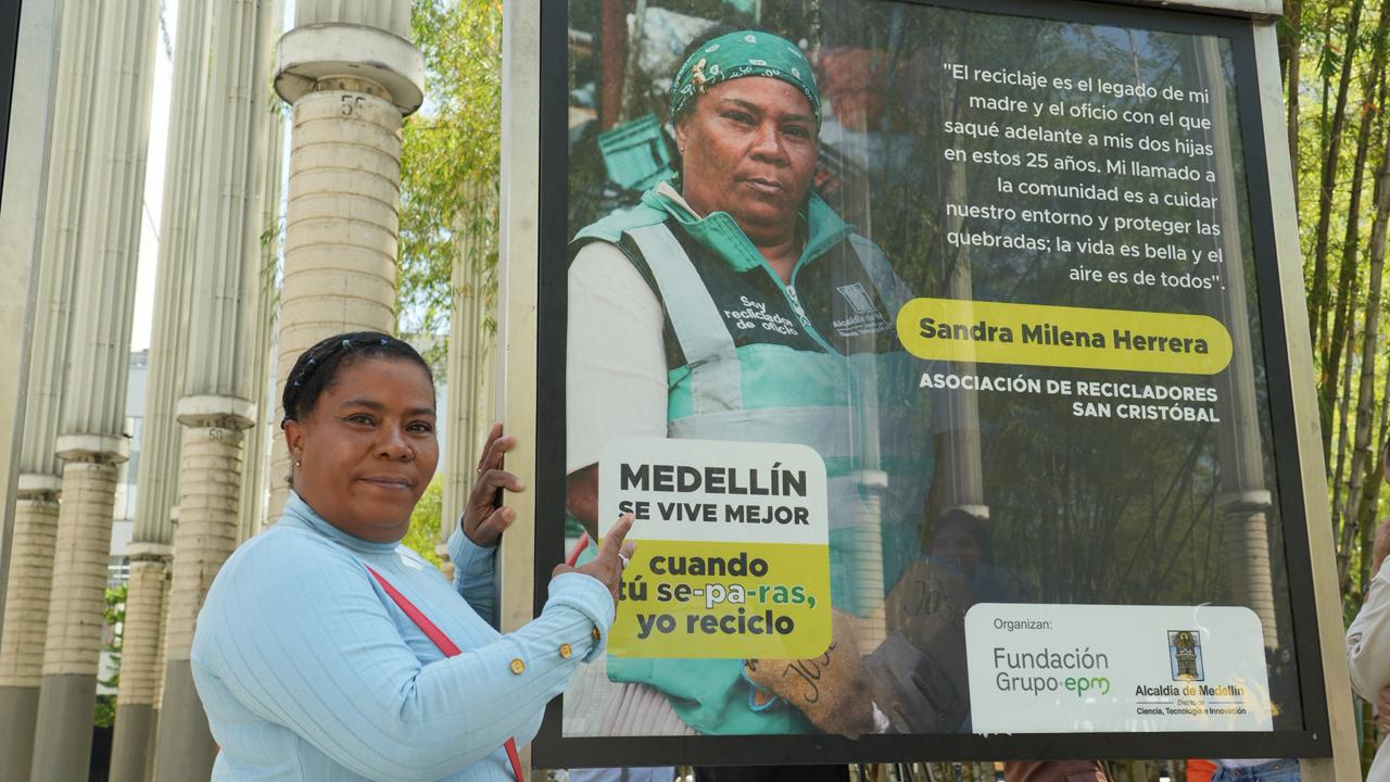 Medellín Celebra Recicladores Luces