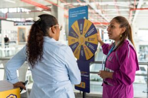 Puntos Violeta Reforzados en Metro