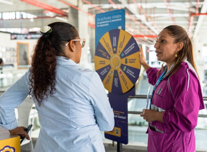 Puntos Violeta Reforzados en Metro