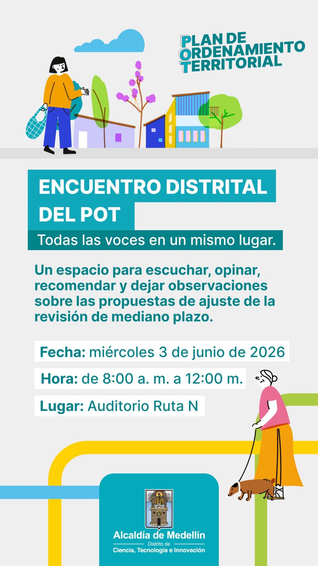 Encuentro POT Medellín en Ruta N