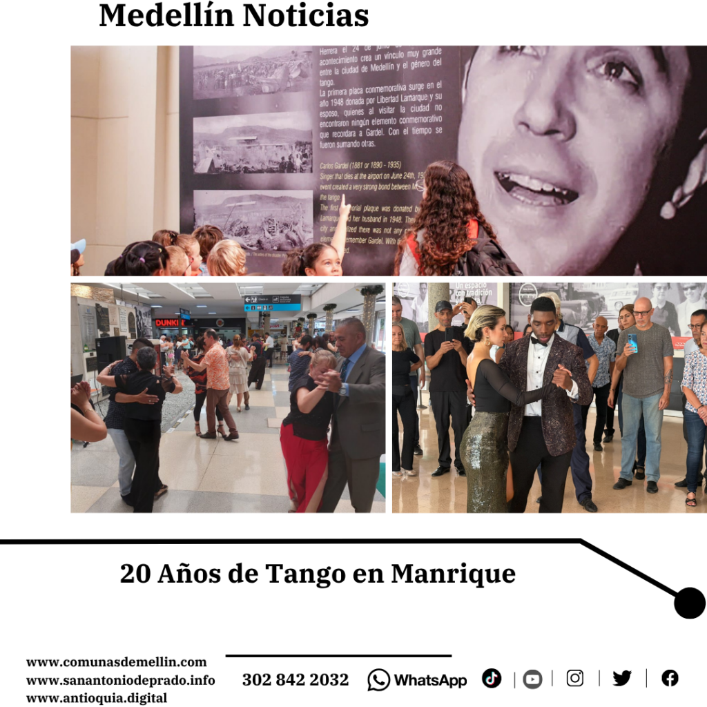 Festival Internacional de Tango celebra 20 años en Medellín