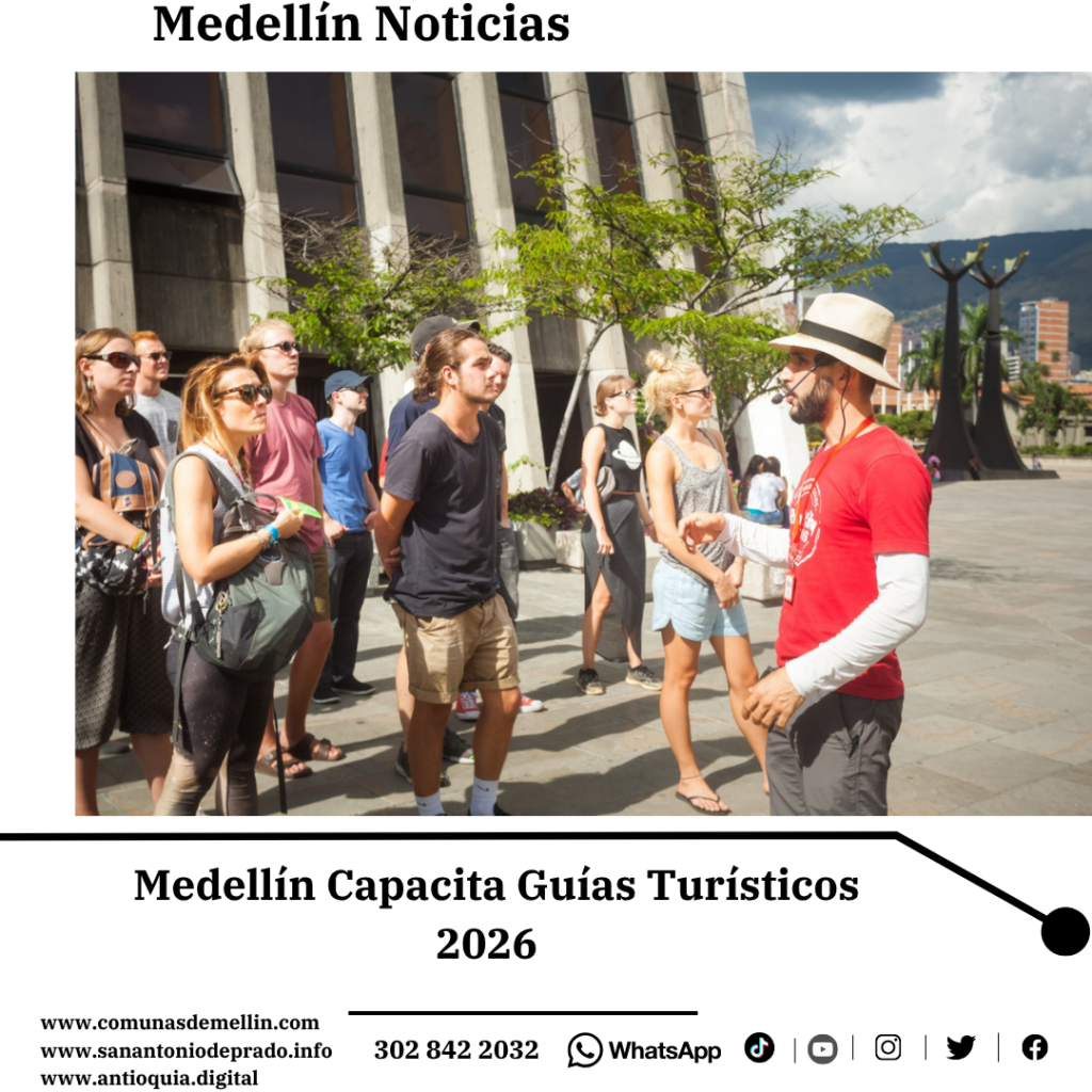 Medellín Capacita Guías Turísticos en Nodo Responsable