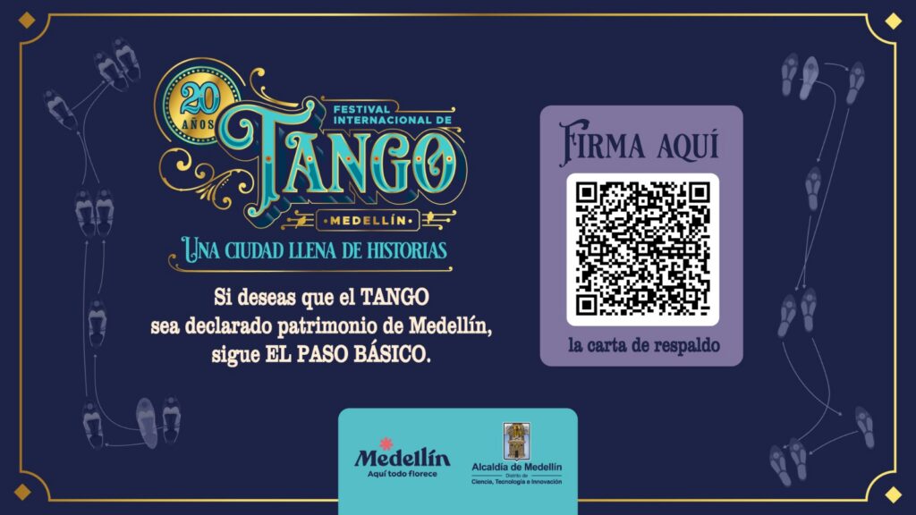 Tango suma mil firmas para ser Patrimonio Cultural de Medellín