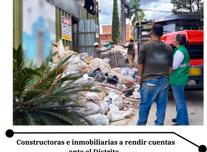 Control de constructoras en Medellín