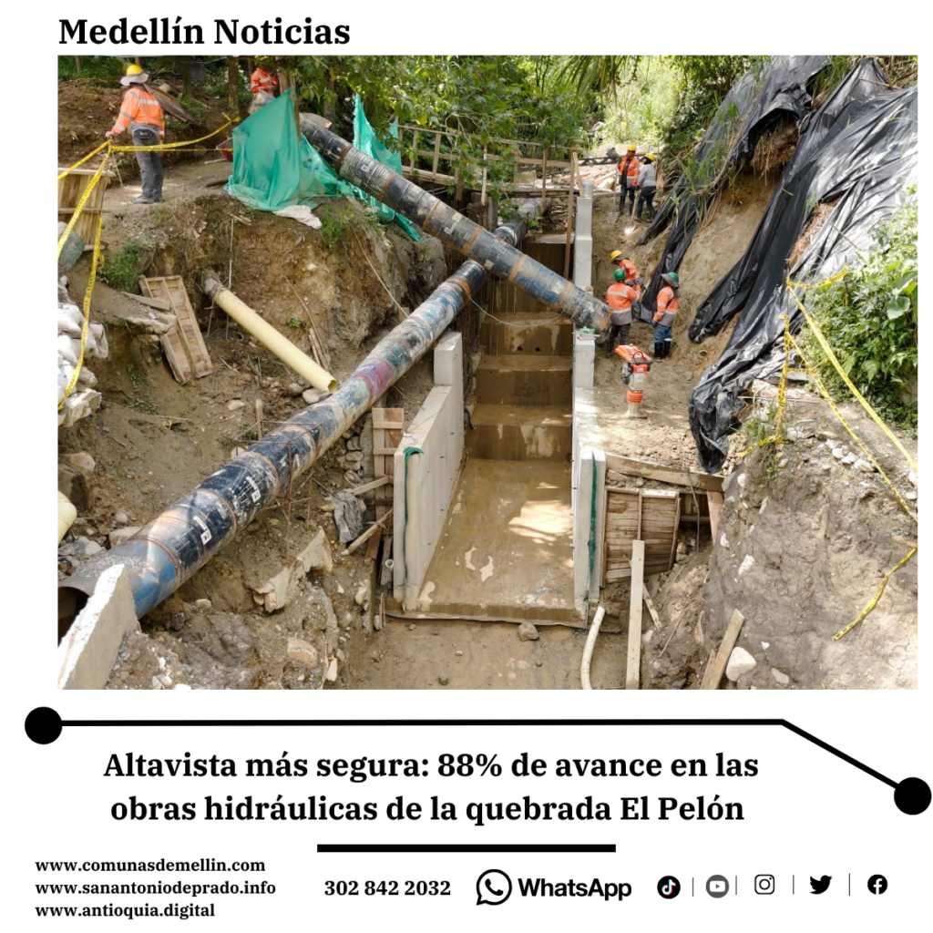 Obras en Quebrada de Altavista