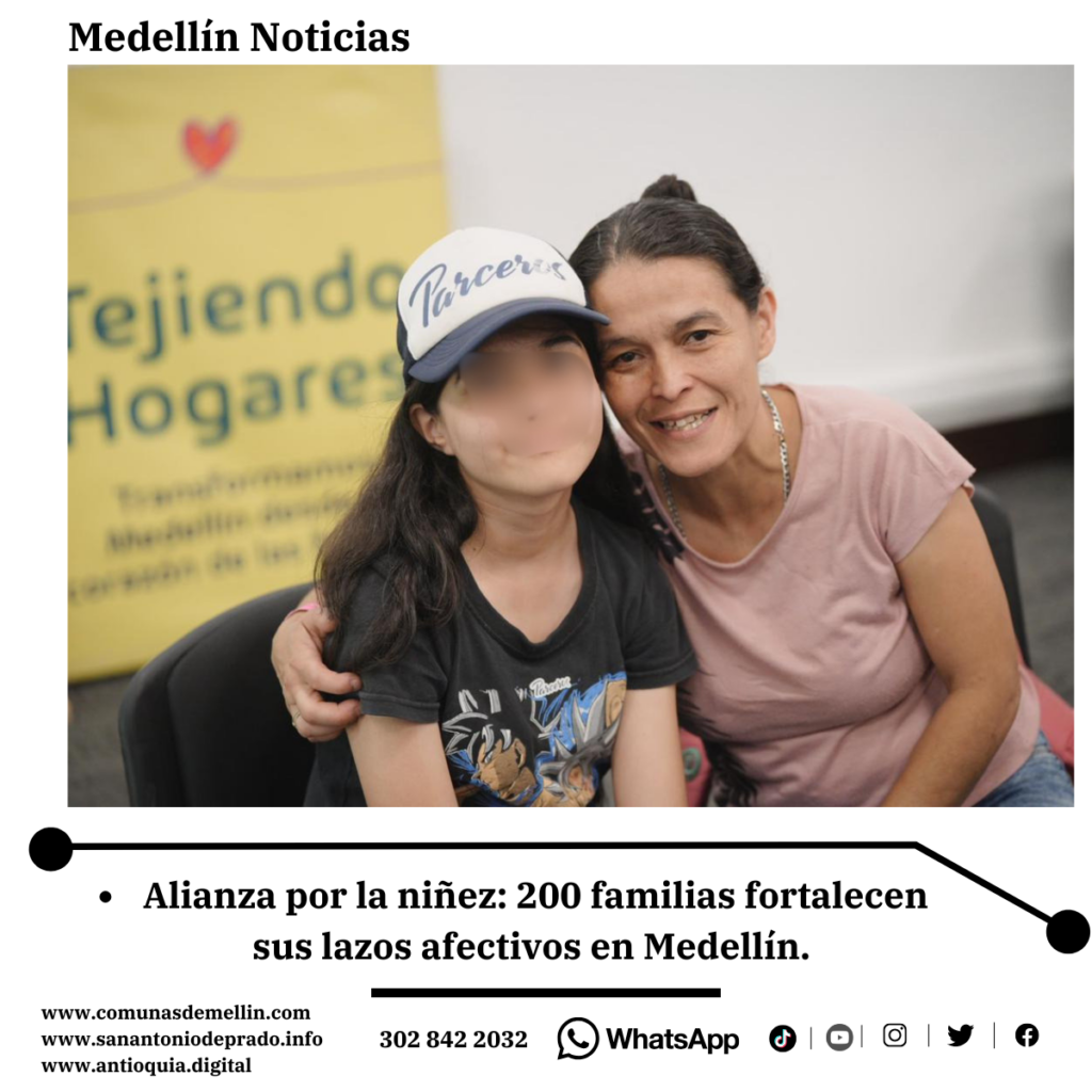Alianza entre Parceros y Tejiendo Hogares beneficia a 200 familias en Medellín