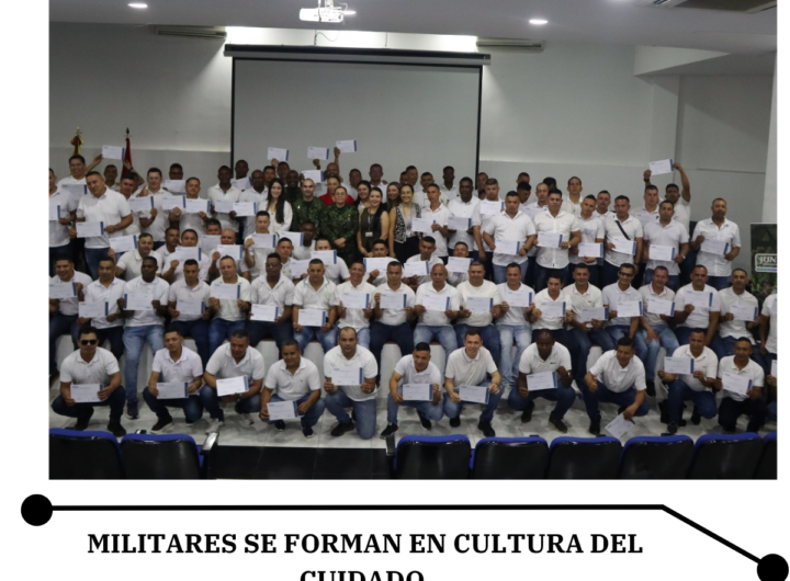 Más de 170 soldados de Medellín culminan formación en masculinidades corresponsables y prevención de violencias