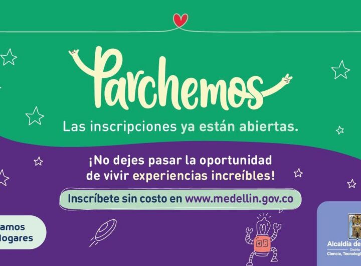 Inscripciones abiertas para Parchemos en Medellín
