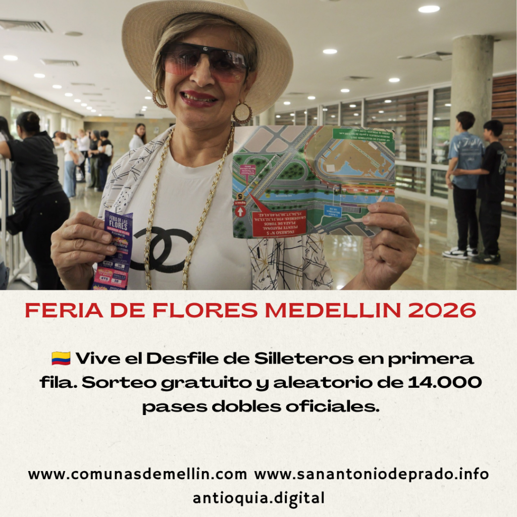 Cupos gratis para desfiles de Feria de las Flores