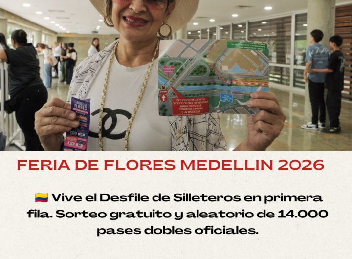 Cupos gratis para desfiles de Feria de las Flores