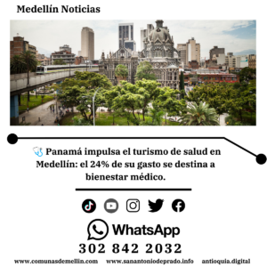 Turismo en Medellín movió $9 billones en 2025