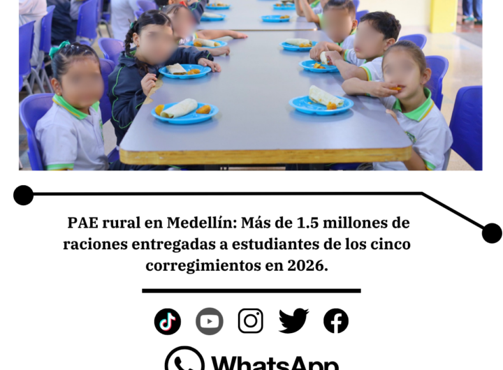 El PAE entrega 1.5 millones de raciones en corregimientos