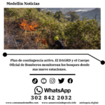 Medellín pide prevenir incendIOS y proteger la biodiversidad