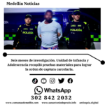Capturan a hombre por abuso de sus sobrinas en Medellín