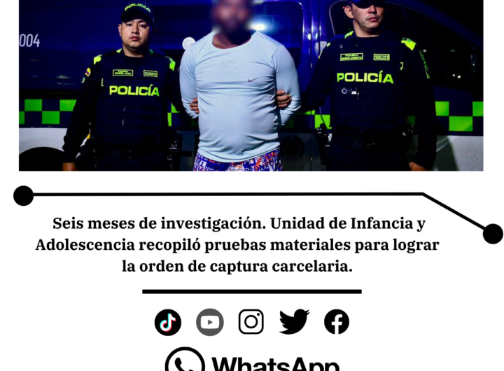 Capturan a hombre por abuso de sus sobrinas en Medellín
