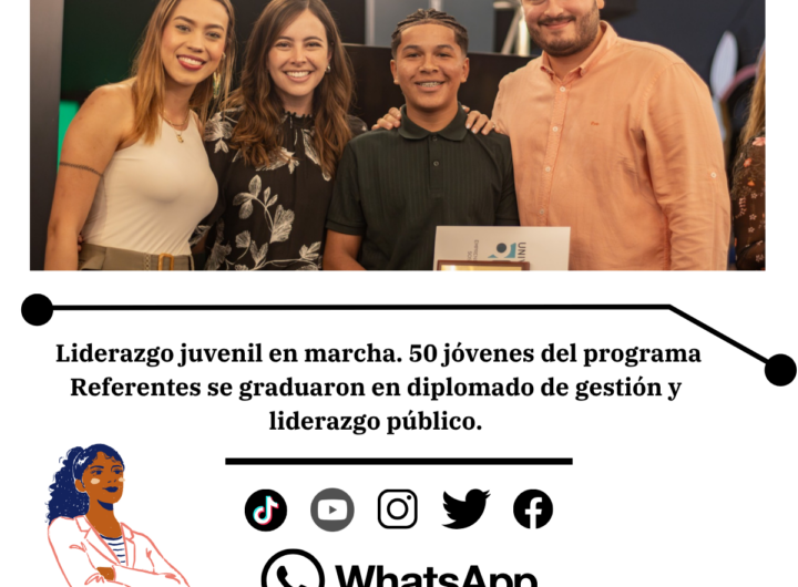 50 jóvenes se gradúan en liderazgo público en Medellín