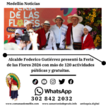 Federico Gutiérrez presentó la Feria de las Flores 2026