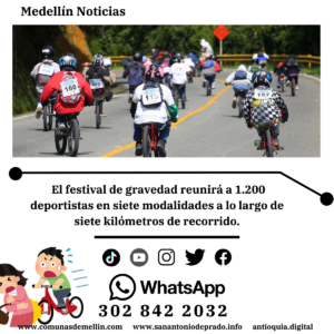 Medellín abre inscripciones para el Festival de Descenso