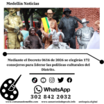 Medellín abre elecciones del Sistema Distrital de Cultura
