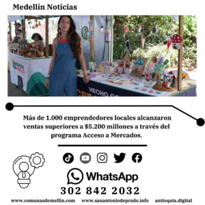 Programa Acceso a Mercados impulsa a emprendedores