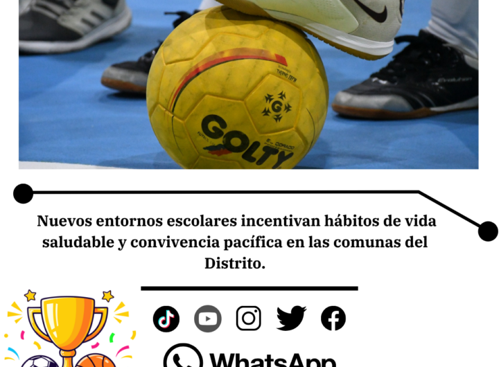 43.000 nuevos elementos deportivos para colegios de Medellín