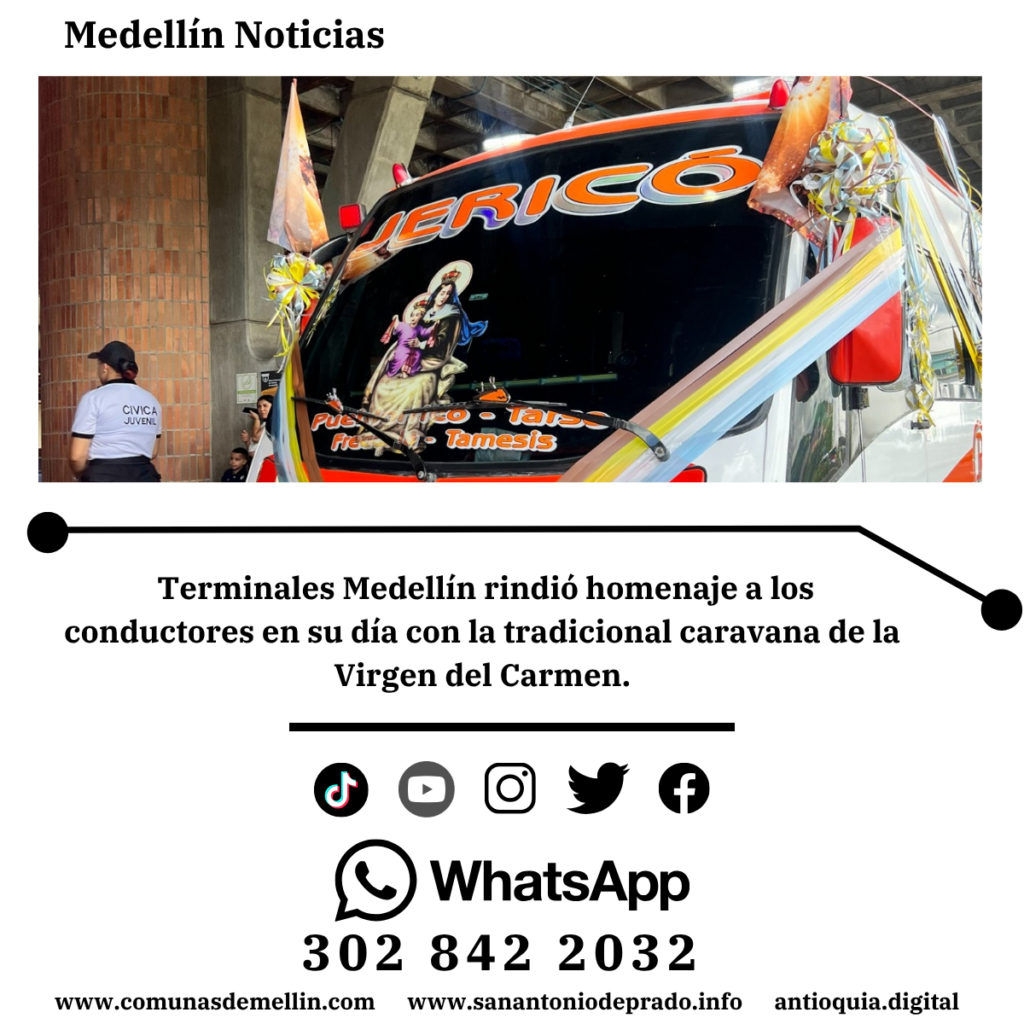 Terminales Medellín rinde homenaje a los conductores