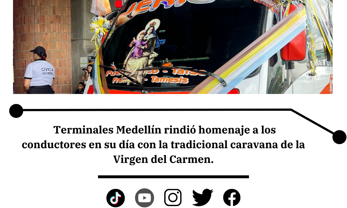 Terminales Medellín rinde homenaje a los conductores