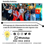 Más de 270.000 estudiantes regresan a clases en Medellín