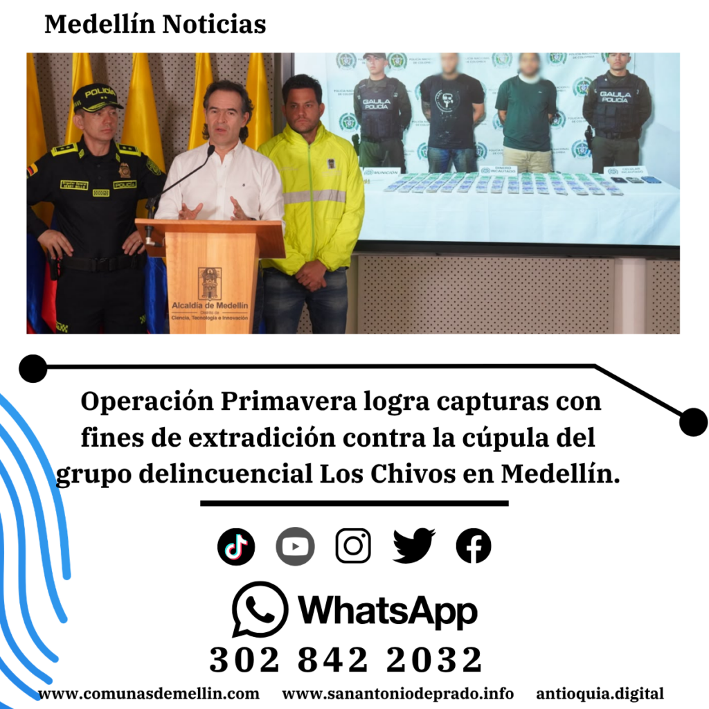 Solicitan extradición de la cúpula de Los Chivos
