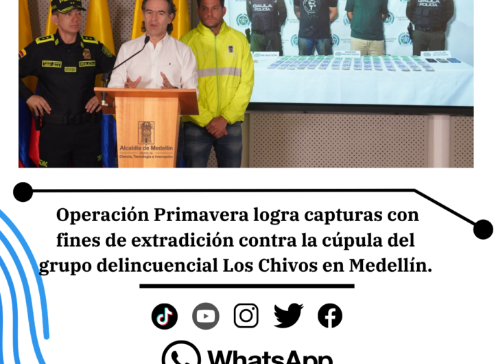 Solicitan extradición de la cúpula de Los Chivos