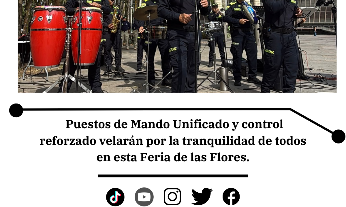 Seguridad en la Feria de las Flores 2026: 4.100 efectivos
