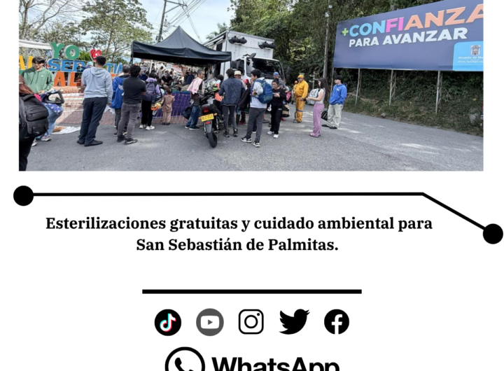 Jornada ambiental y bienestar animal transforman Palmitas