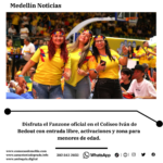 Pantallas gigantes y Fanzone para el Mundial en Medellín