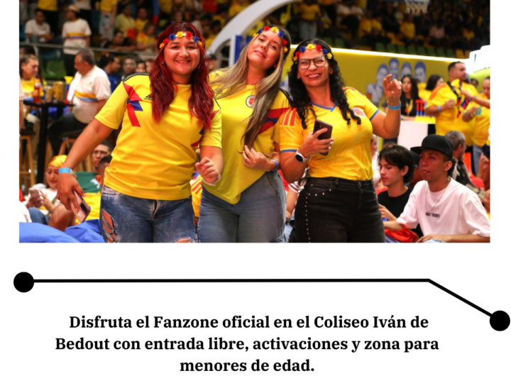 Pantallas gigantes y Fanzone para el Mundial en Medellín