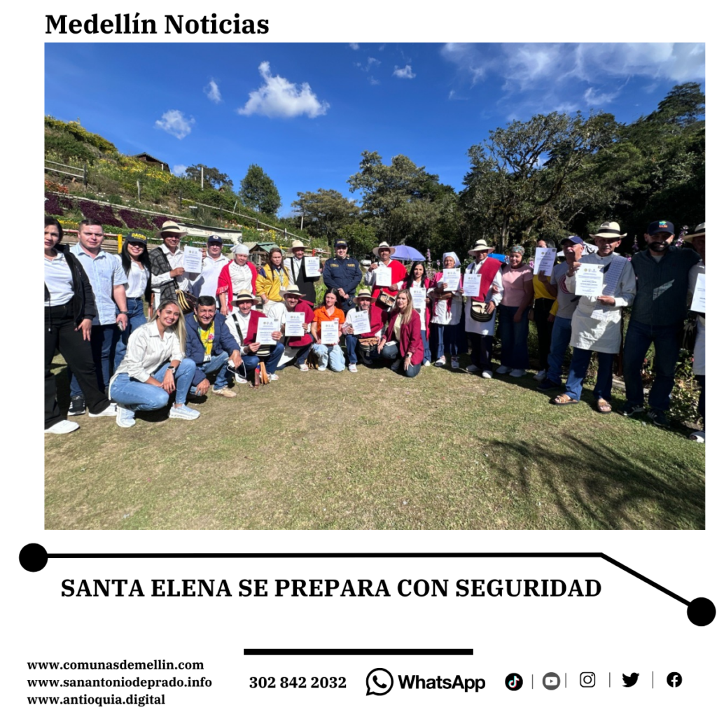 Certifican 20 fincas silleteras de Santa Elena contra desastres