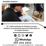 Medellín alista 17.000 jóvenes para Pruebas Saber 11