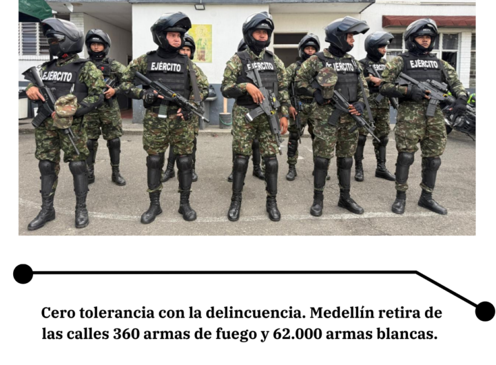 Medellín realiza 430 megaoperativos de seguridad
