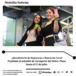 Abren inscripciones para el Tiquete Metro Estudiantil