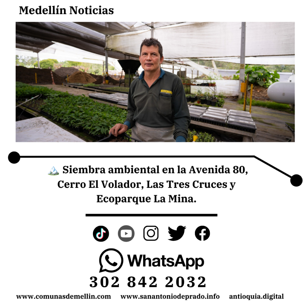 Metro de la 80: crecen 9.000 árboles para siembra