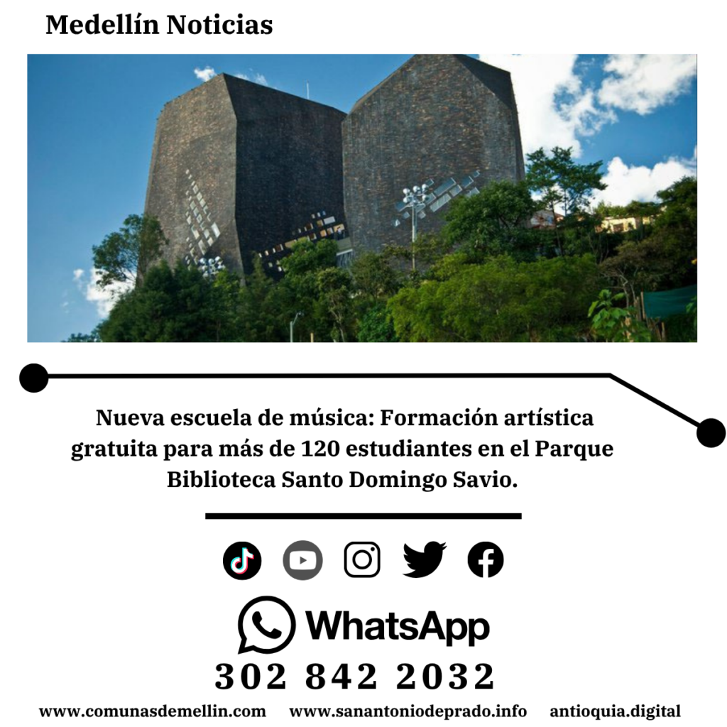 Red de Músicas de Medellín abre nueva escuela en la comuna 1
