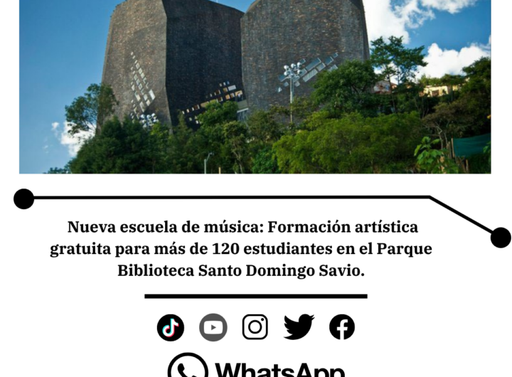 Red de Músicas de Medellín abre nueva escuela en la comuna 1
